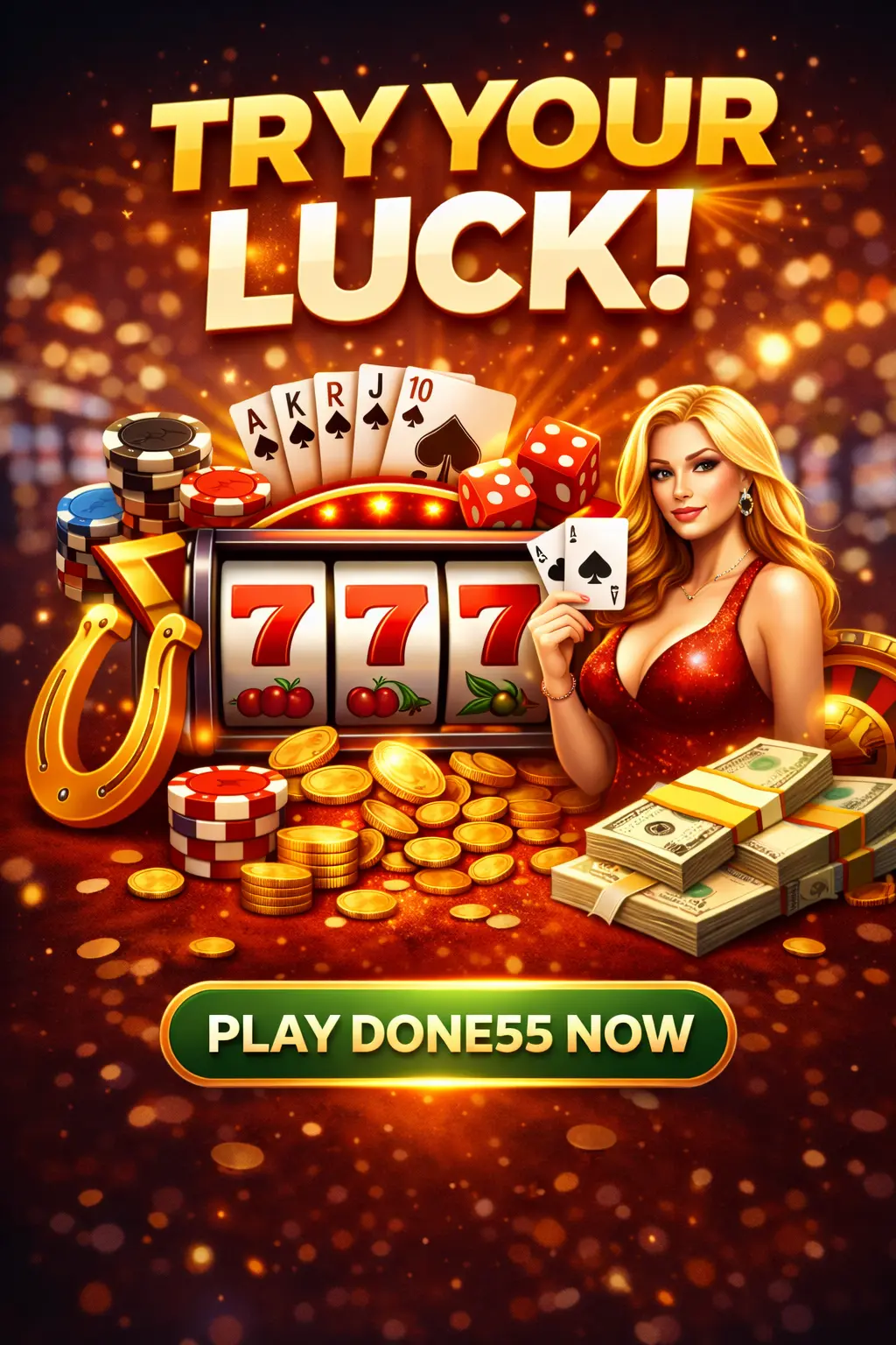 done55 game try your luck to earn real cash prizes