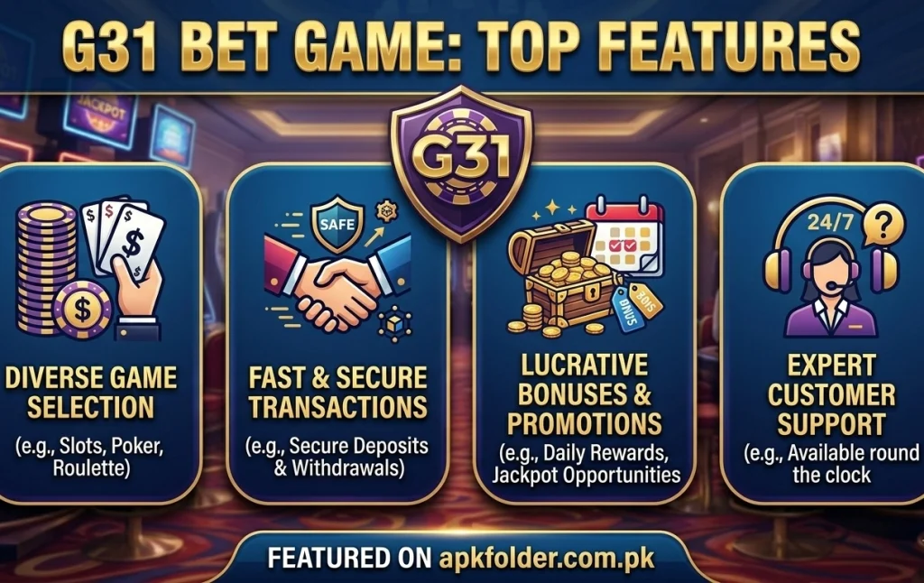 G31 BET GAME APP